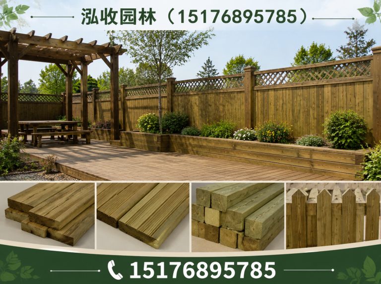 钦州塑木地板展示图